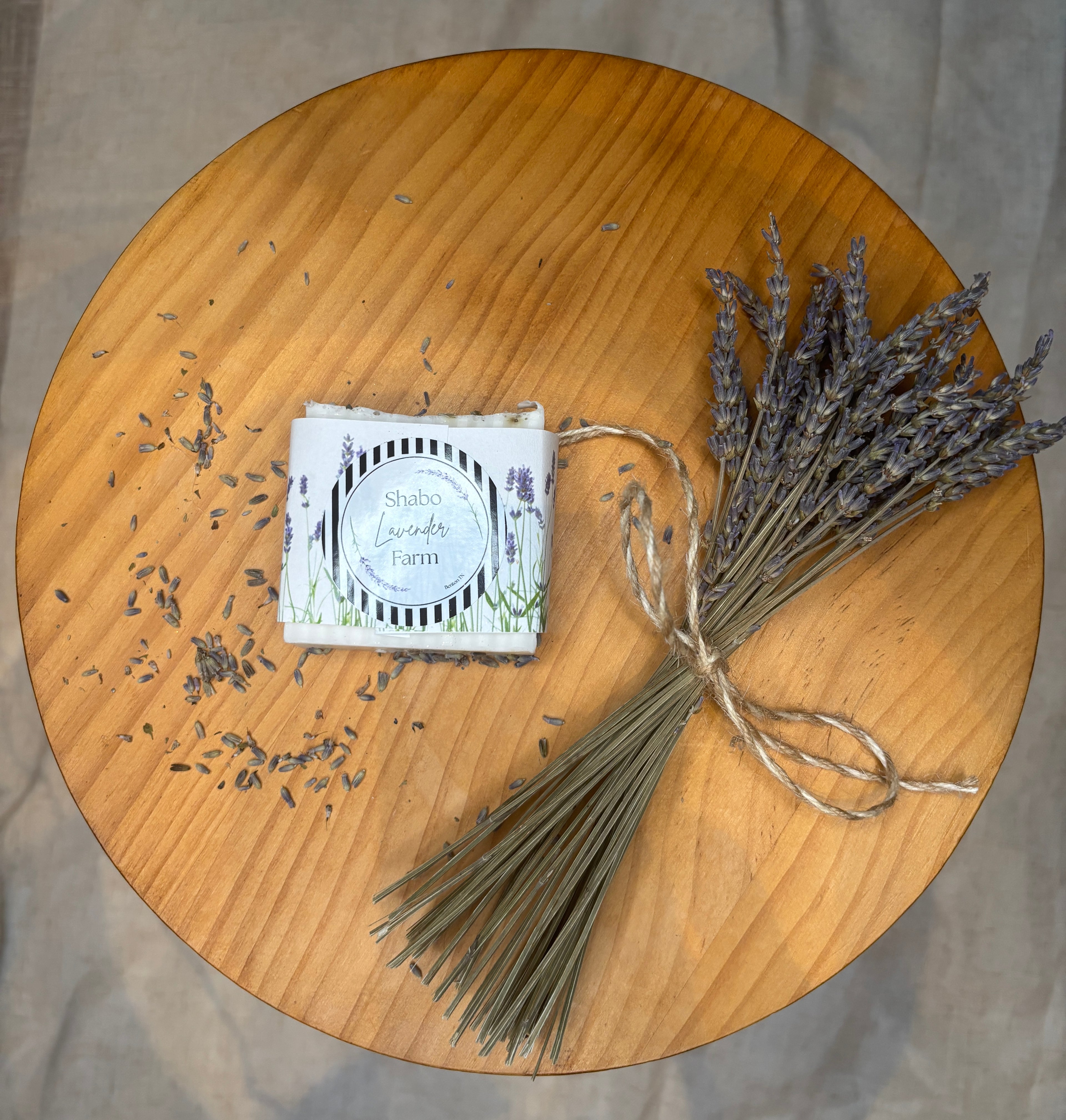 Shabo Farm Lavender infused Tallow Soap
