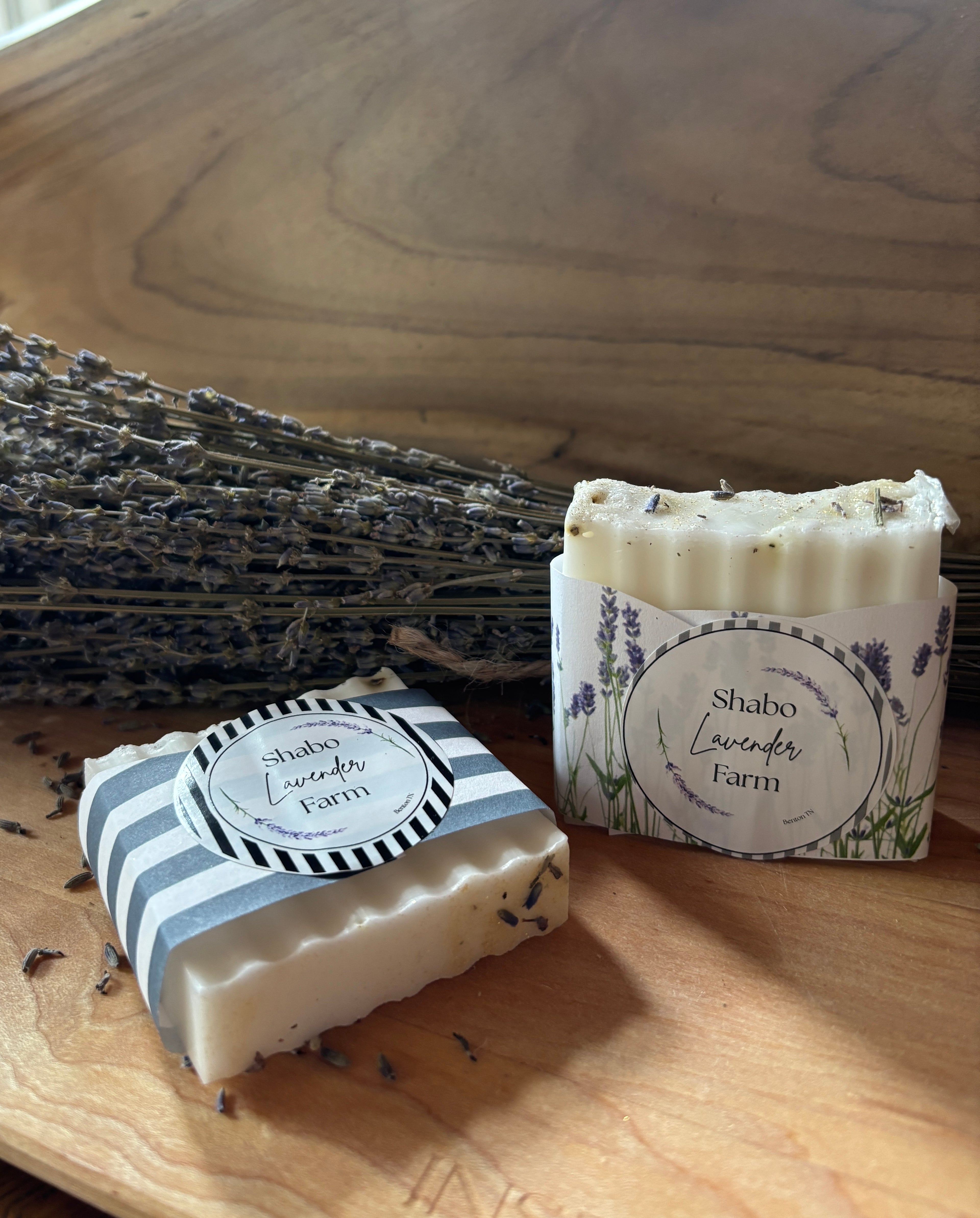 Shabo Farm Lavender infused Tallow Soap